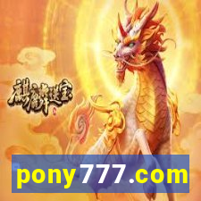 pony777.com