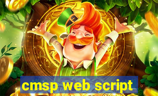 cmsp web script