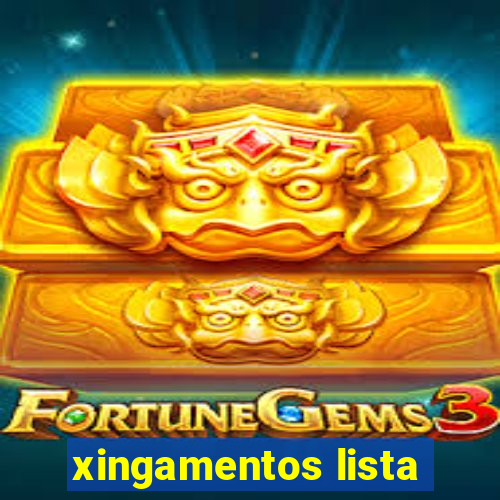 xingamentos lista