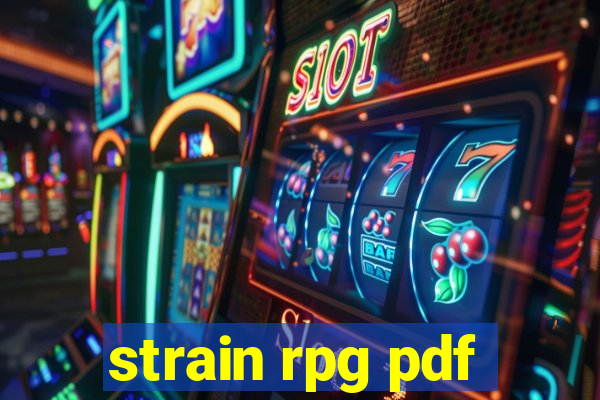 strain rpg pdf