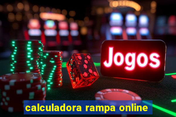 calculadora rampa online