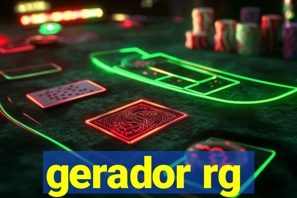 gerador rg